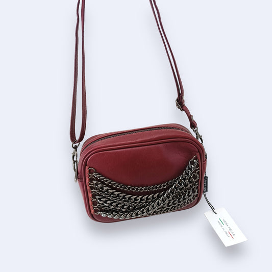 Yelina borsa in pelle