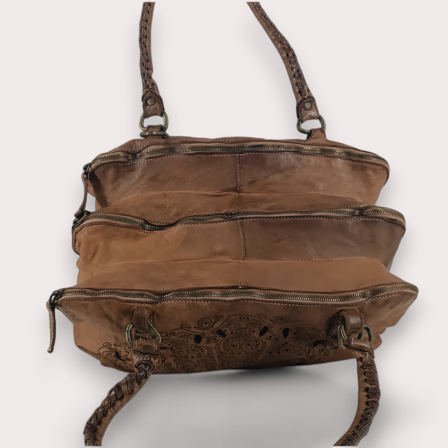 Romina borsa in pelle tinto in capo