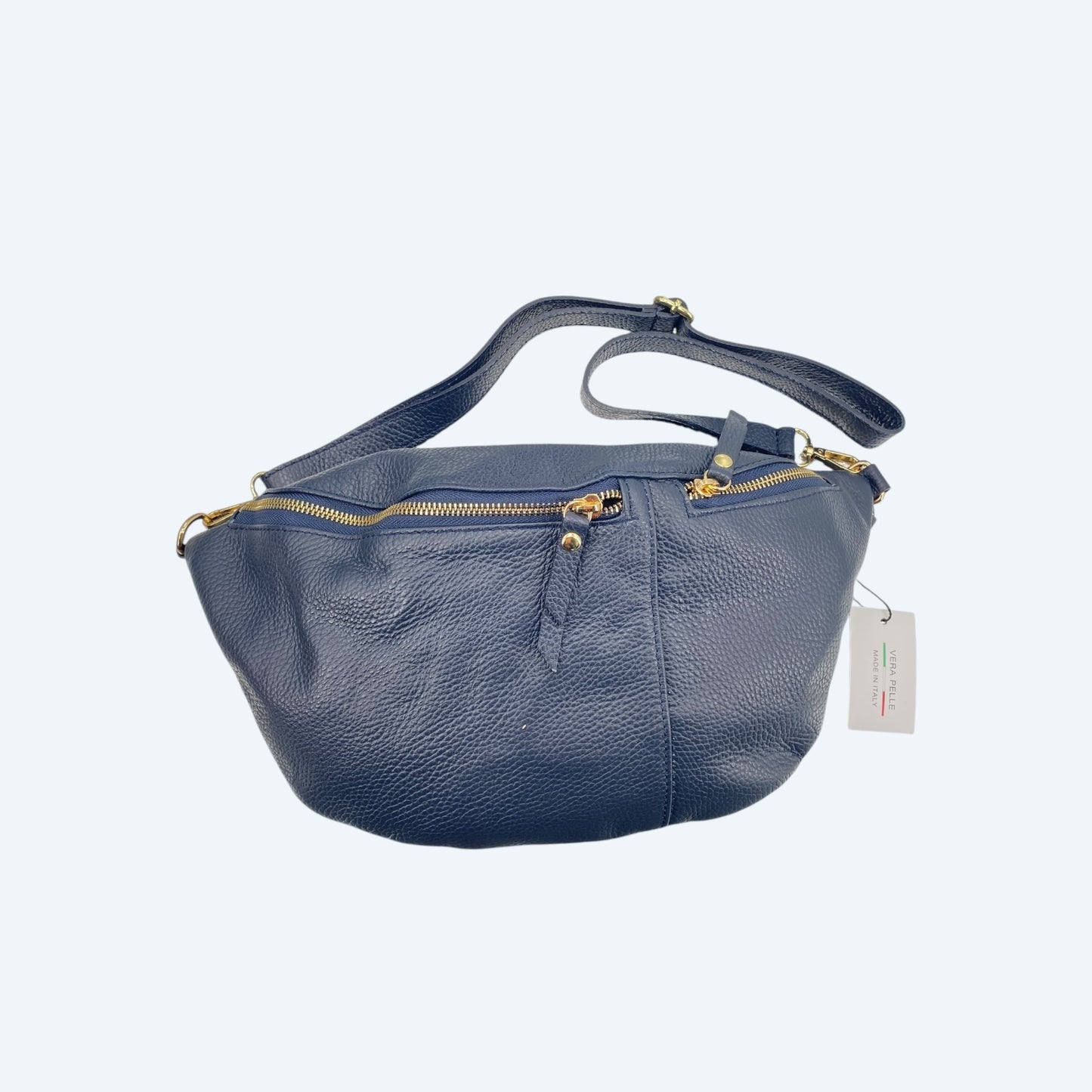 Evie Maxi Marsupio in Vera Pelle Italiana - Il Tuo Nuovo Must-Have di Stile e Praticità