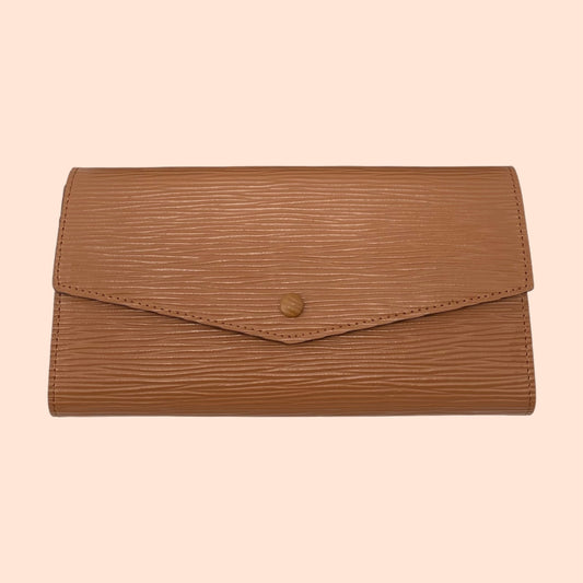 Anastasia portafoglio in pelle stampa riga