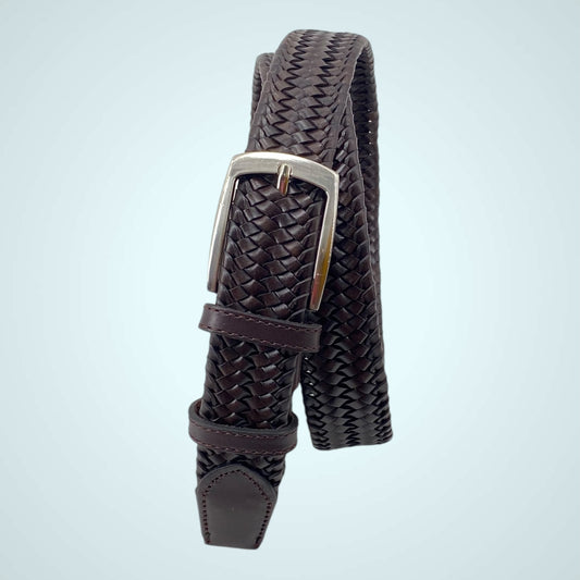 Tommy Cintura intrecciata elasticizzata in pelle