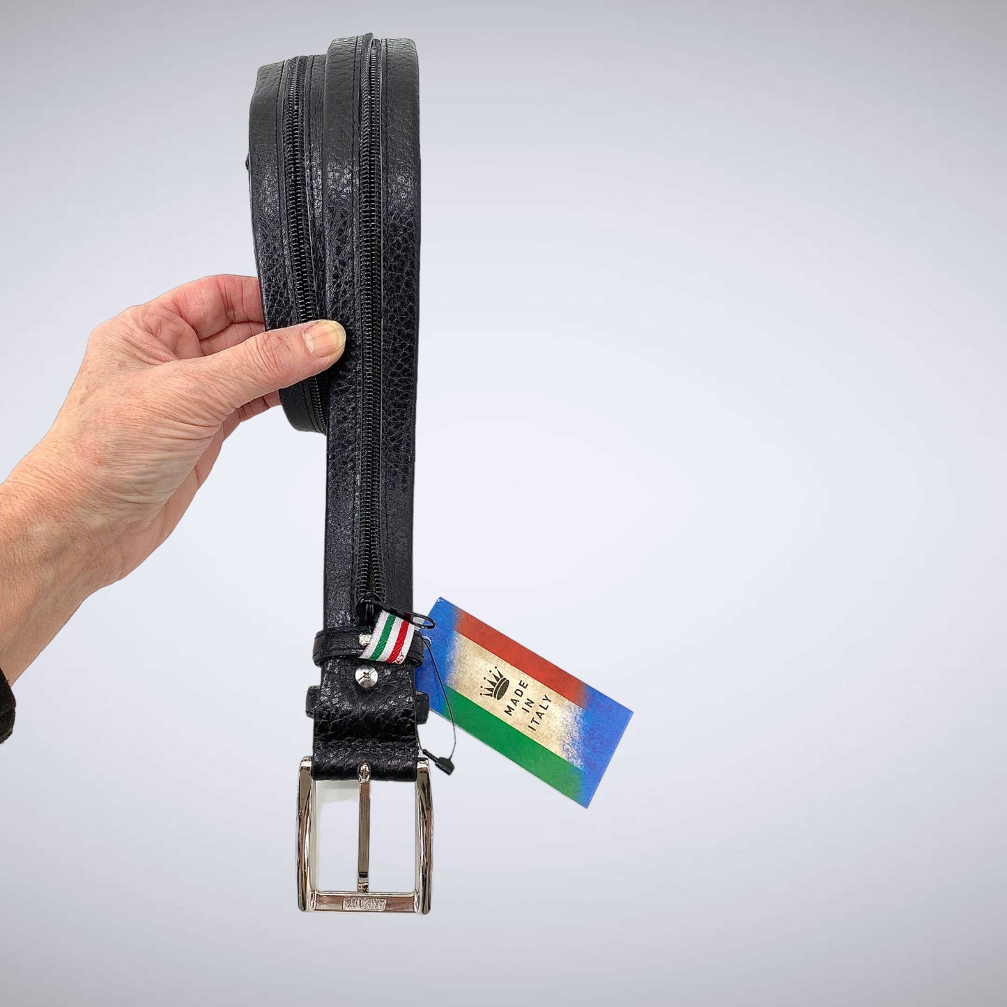 Cintura Portavalori in vera pelle