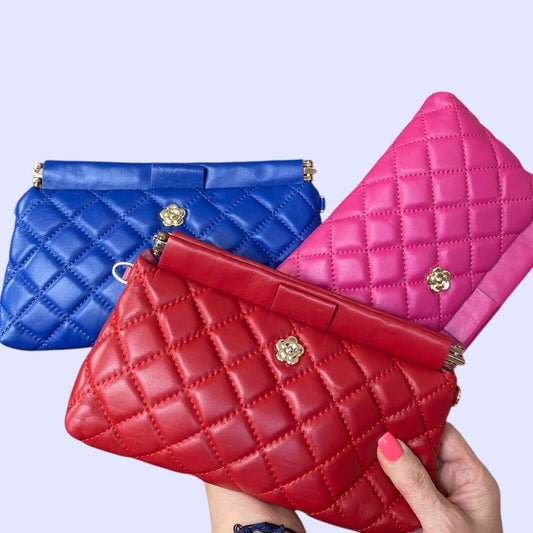 Eleonora borsa piccola in pelle con catena