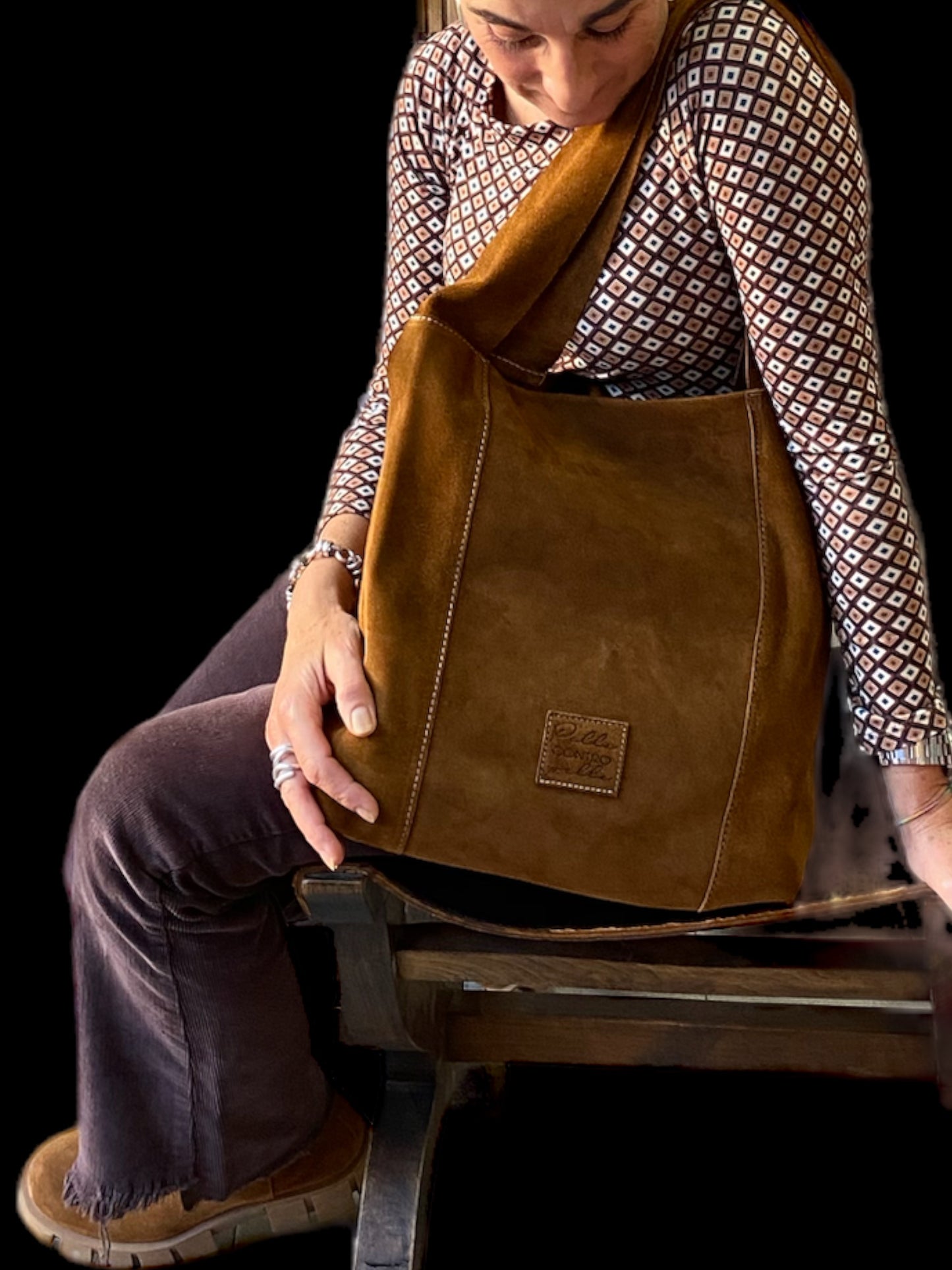 Ava Borsa in camoscio PelleCONTROpelle