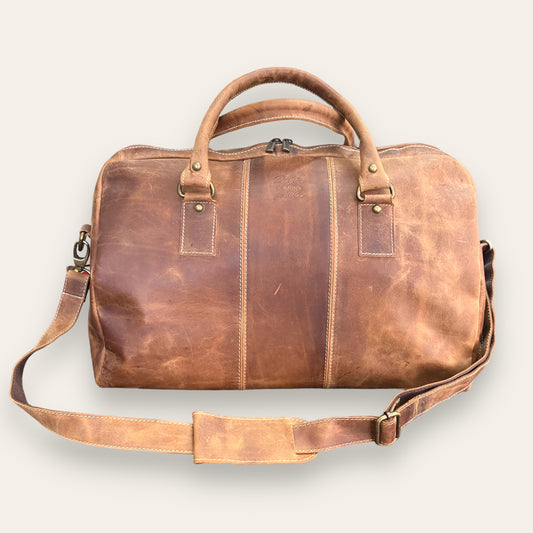 Ulisse borsone in pelle Linea PelleCONTROpelle