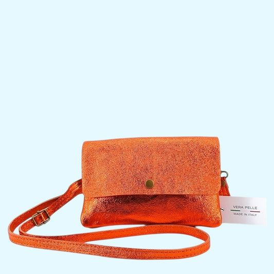 Giada borsa in pelle laminata