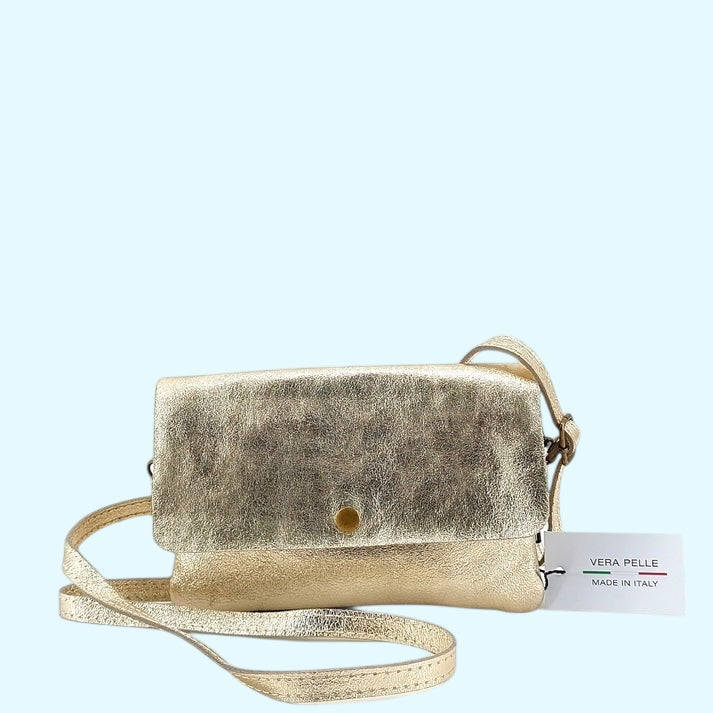 Giada borsa in pelle laminata