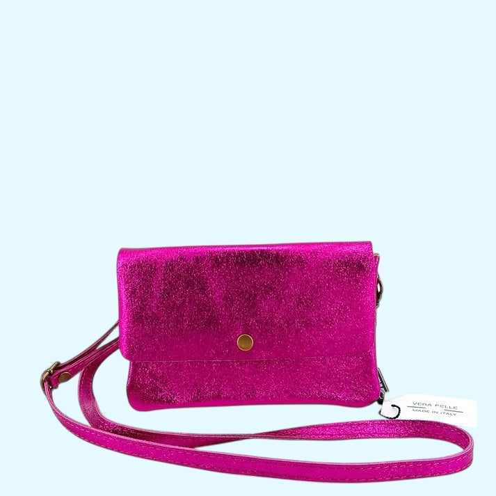 Giada borsa in pelle laminata