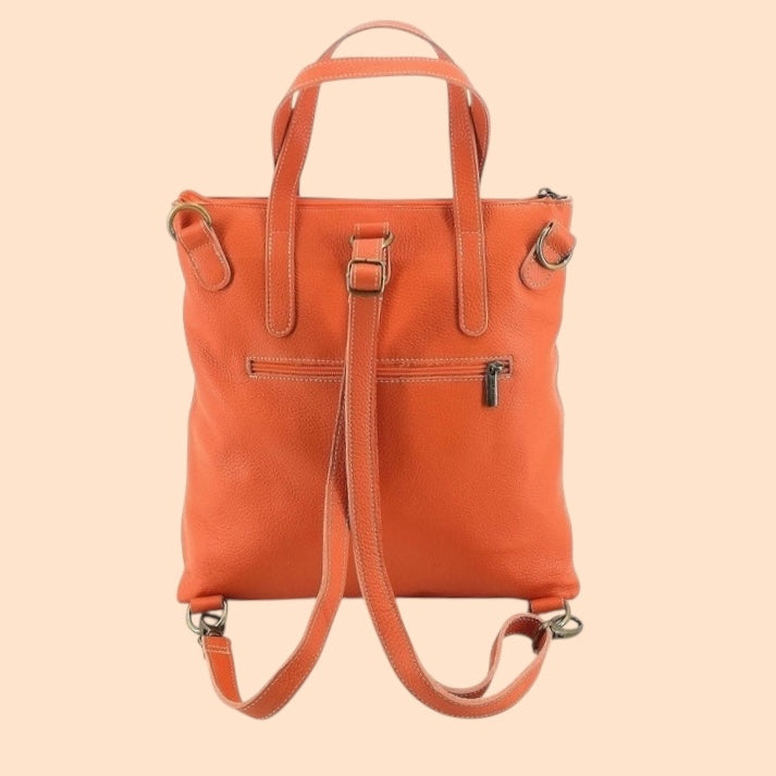 Margherita borsa/zaino in pelle PelleCONTROpelle