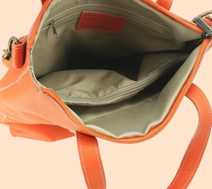 Margherita borsa/zaino in pelle PelleCONTROpelle