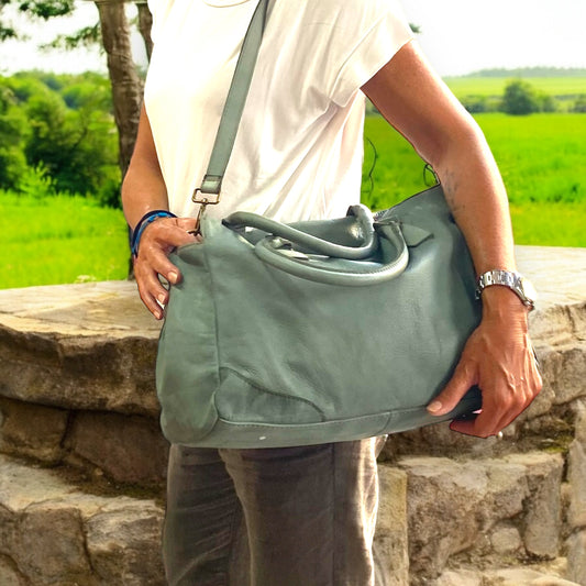 Danielle borsa pelle tinta in capo