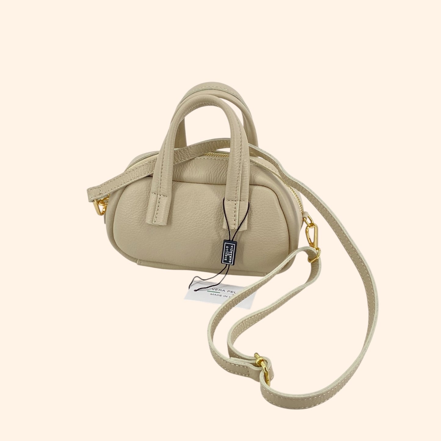 Lady borsa in pelle