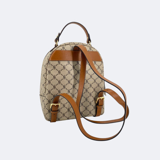 Zaino I Santi profili in pelle