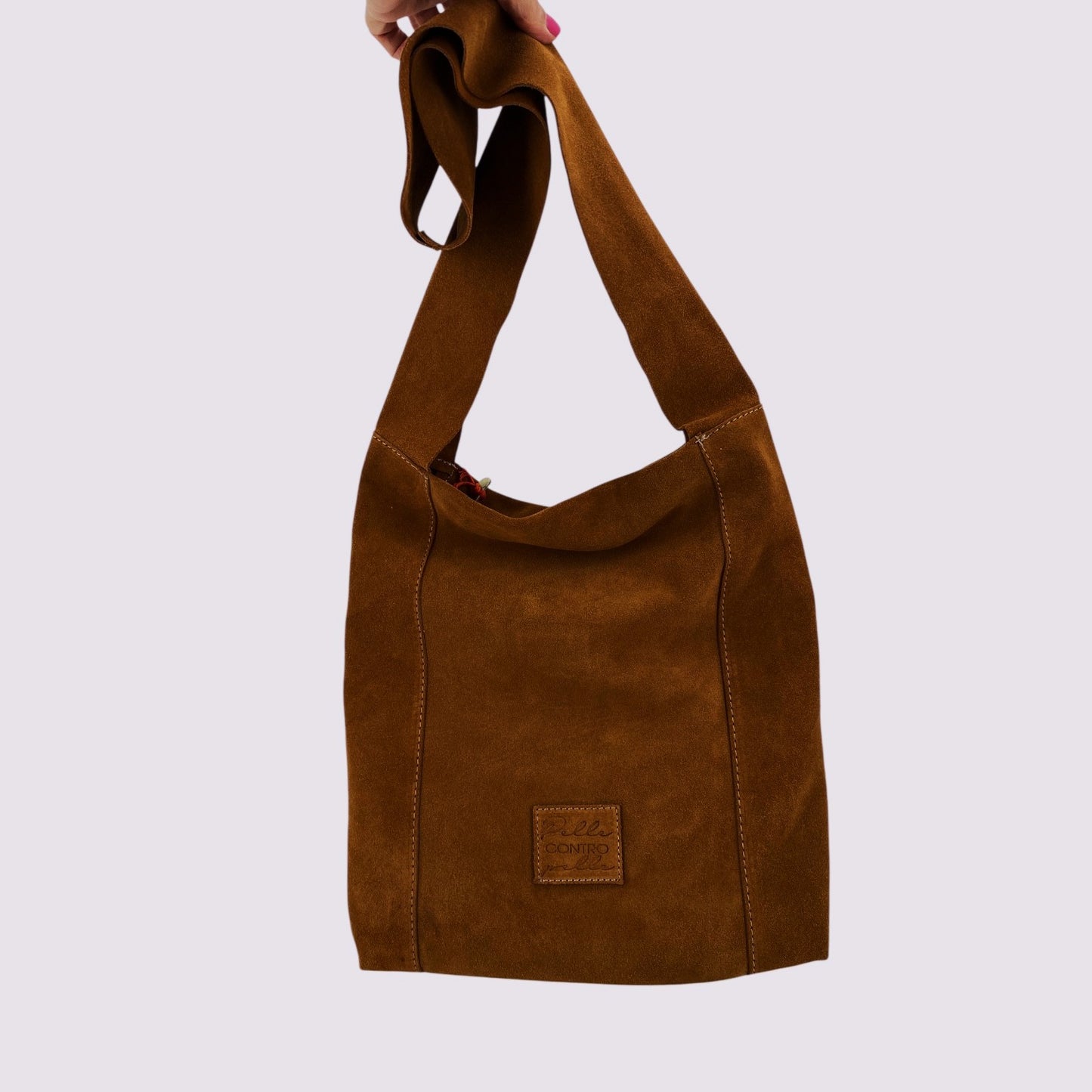 Olivia Borsa in camoscio PelleCONTROpelle