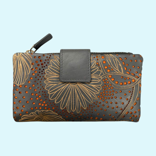 Fiordaliso portafoglio in pelle