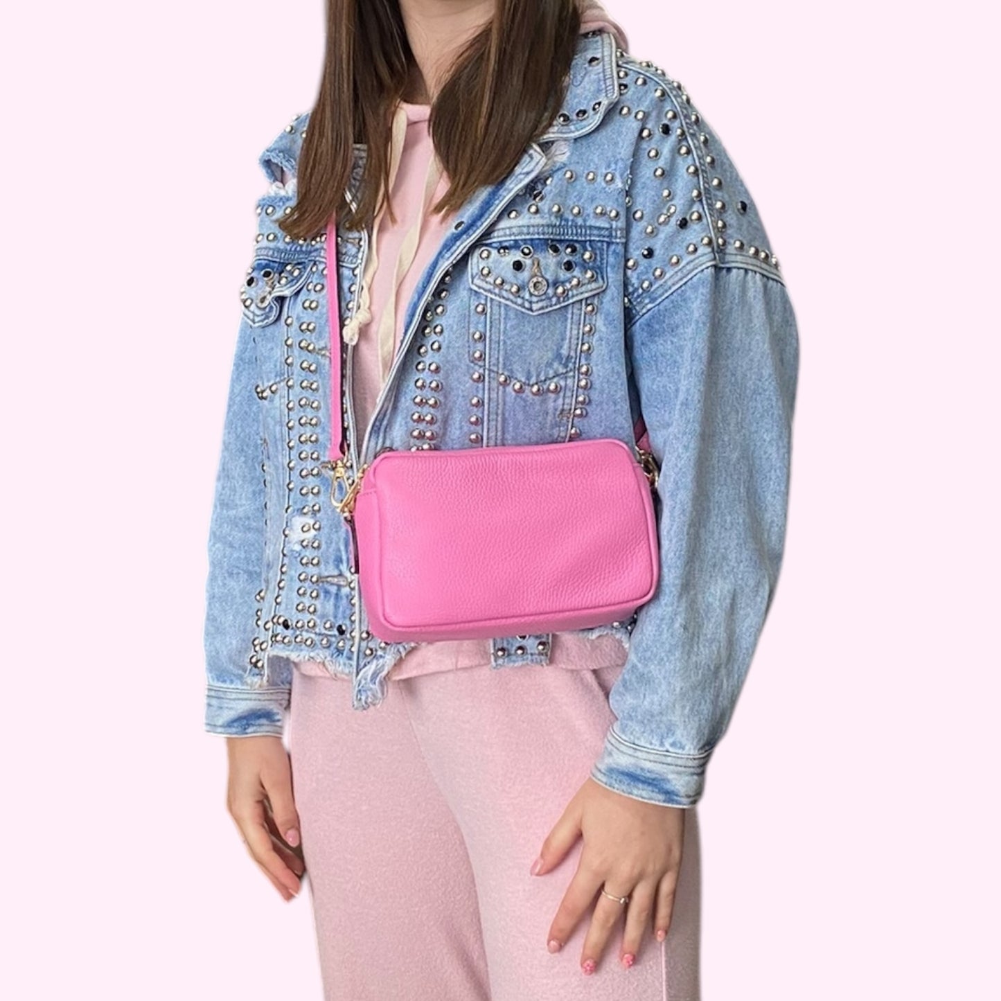 Olly borsa in pelle