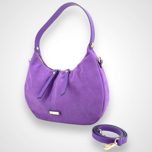 Elisa borsa in camoscio Linea PelleCONTROpelle