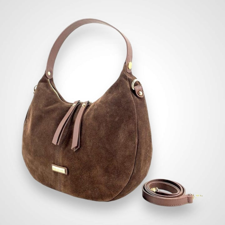 Elisa borsa in camoscio Linea PelleCONTROpelle