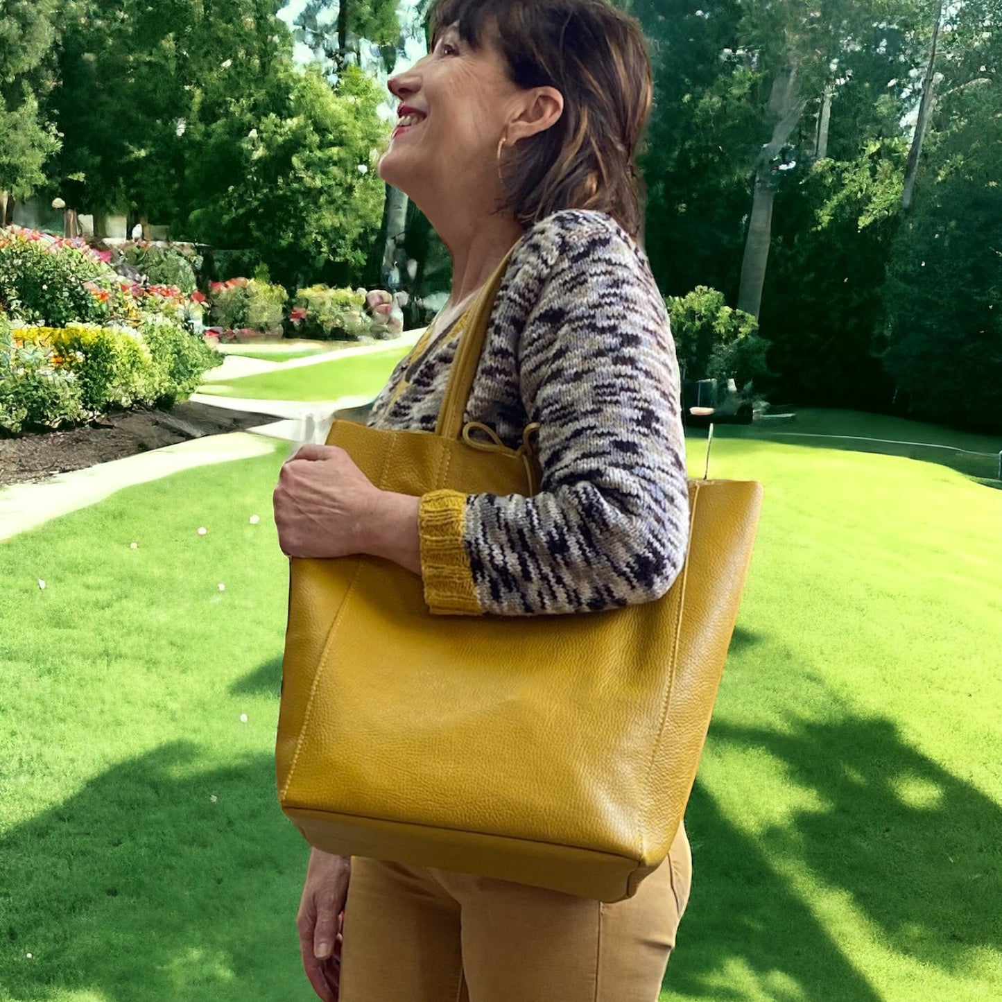 Patty borsa in pelle