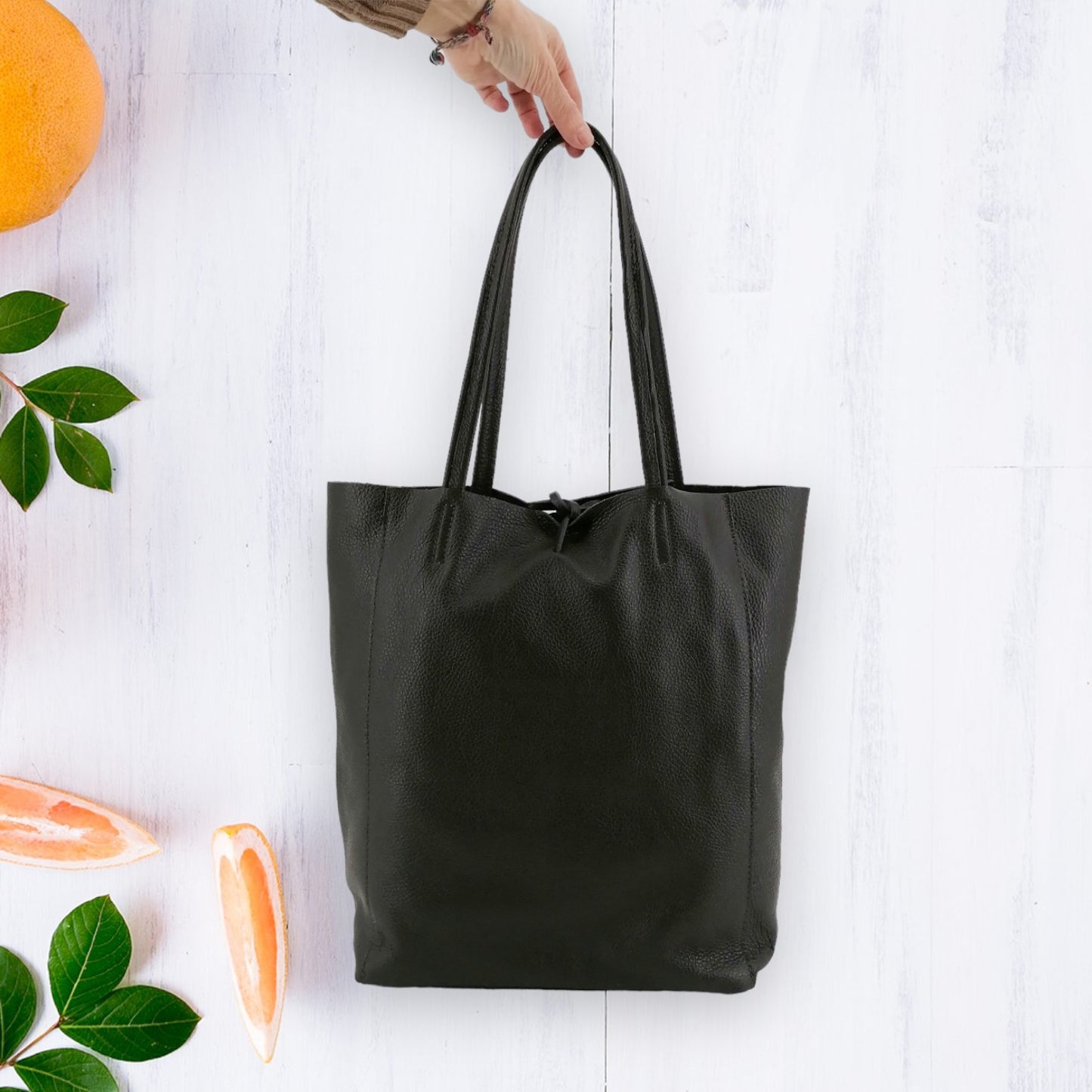 Patty borsa in pelle