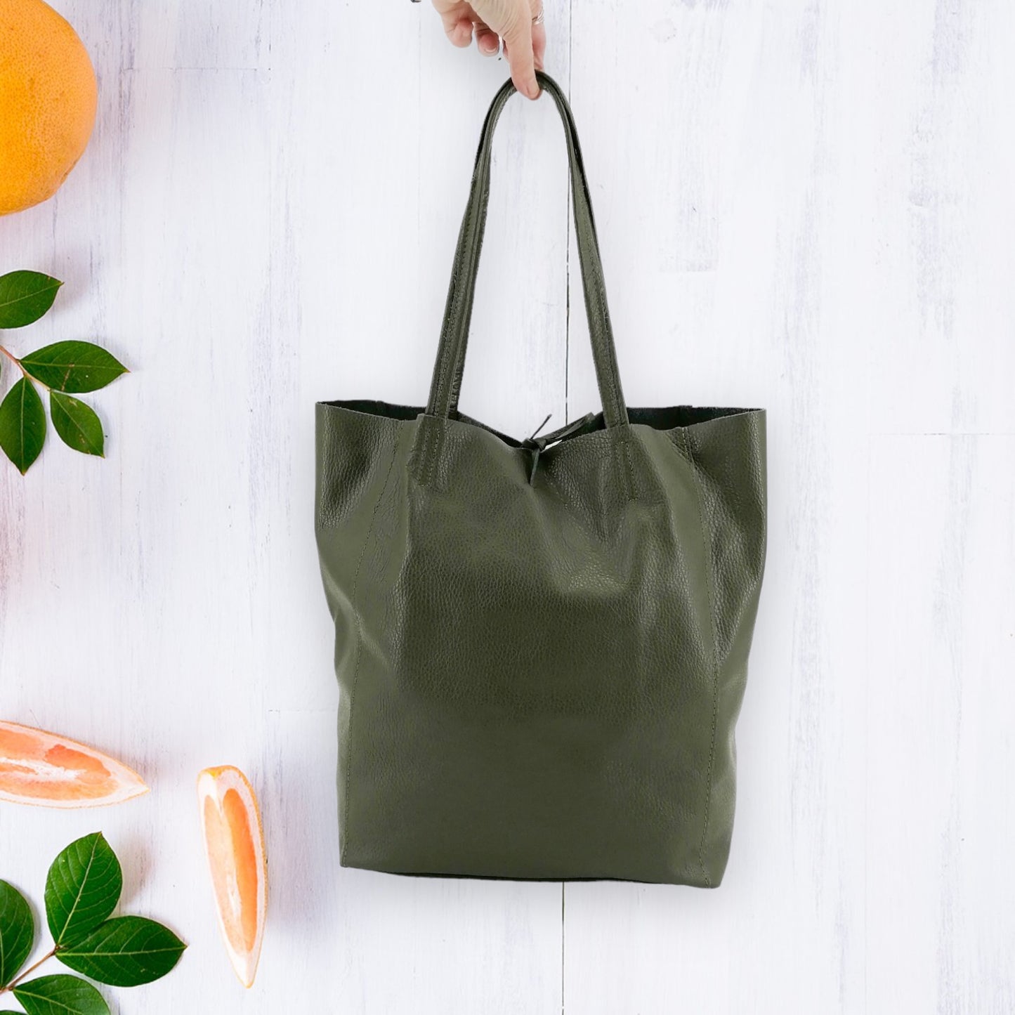 Patty borsa in pelle