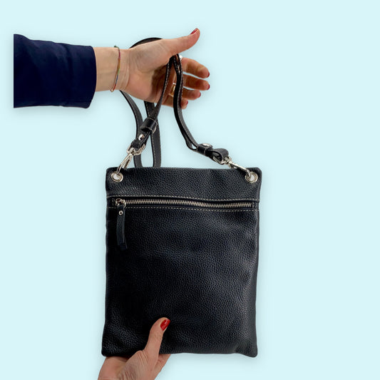 Tristano tracolla in pelle Linea PelleCONTROpelle