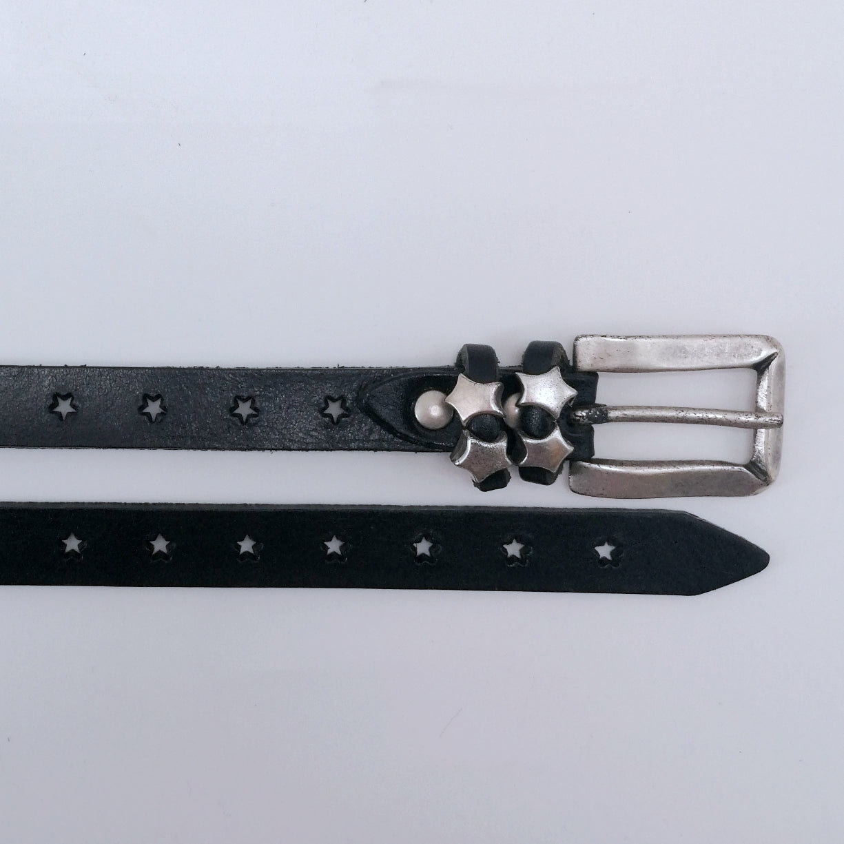 Stellina cintura donna in pelle