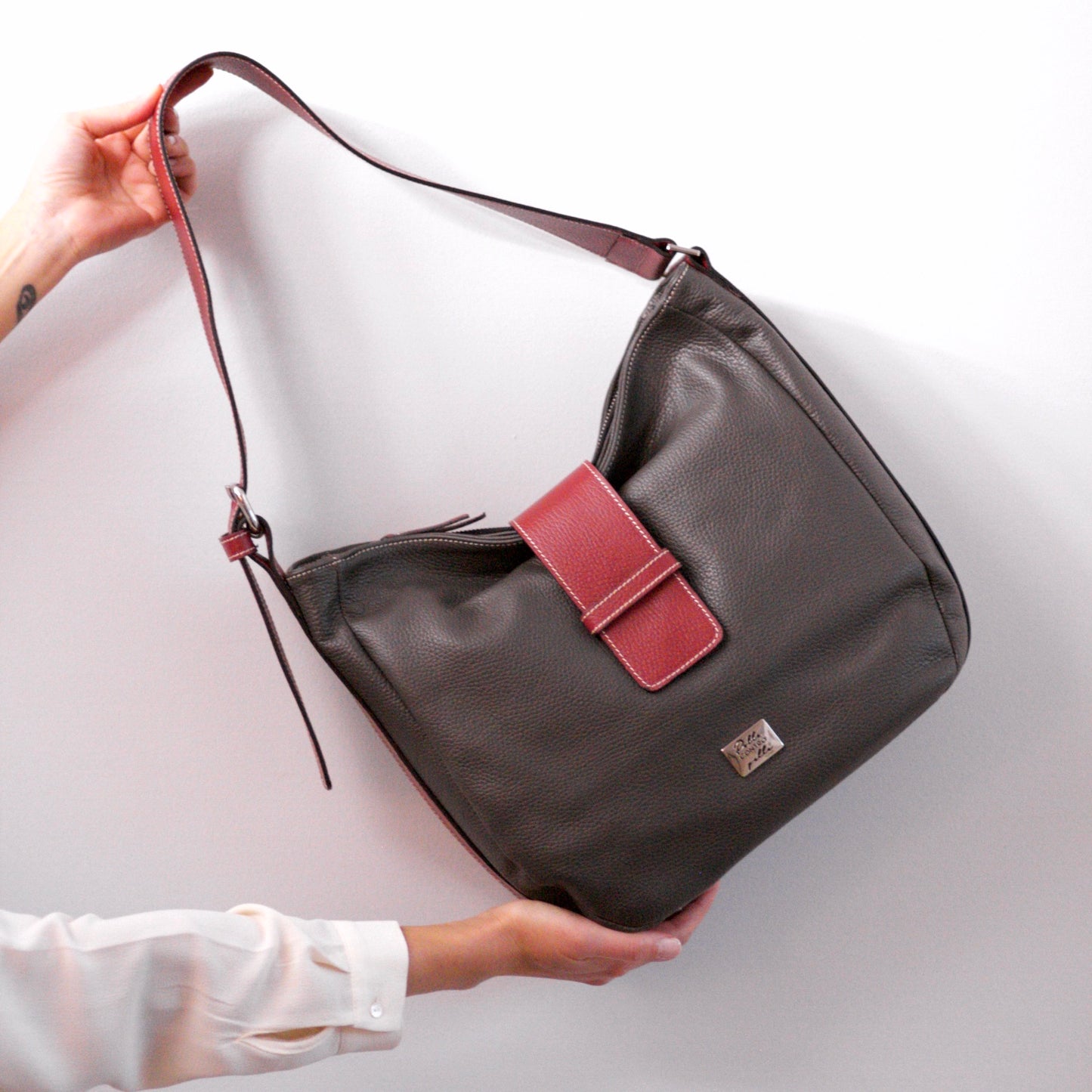 Agata borsa in pelle dollaro PelleCONTROpelle