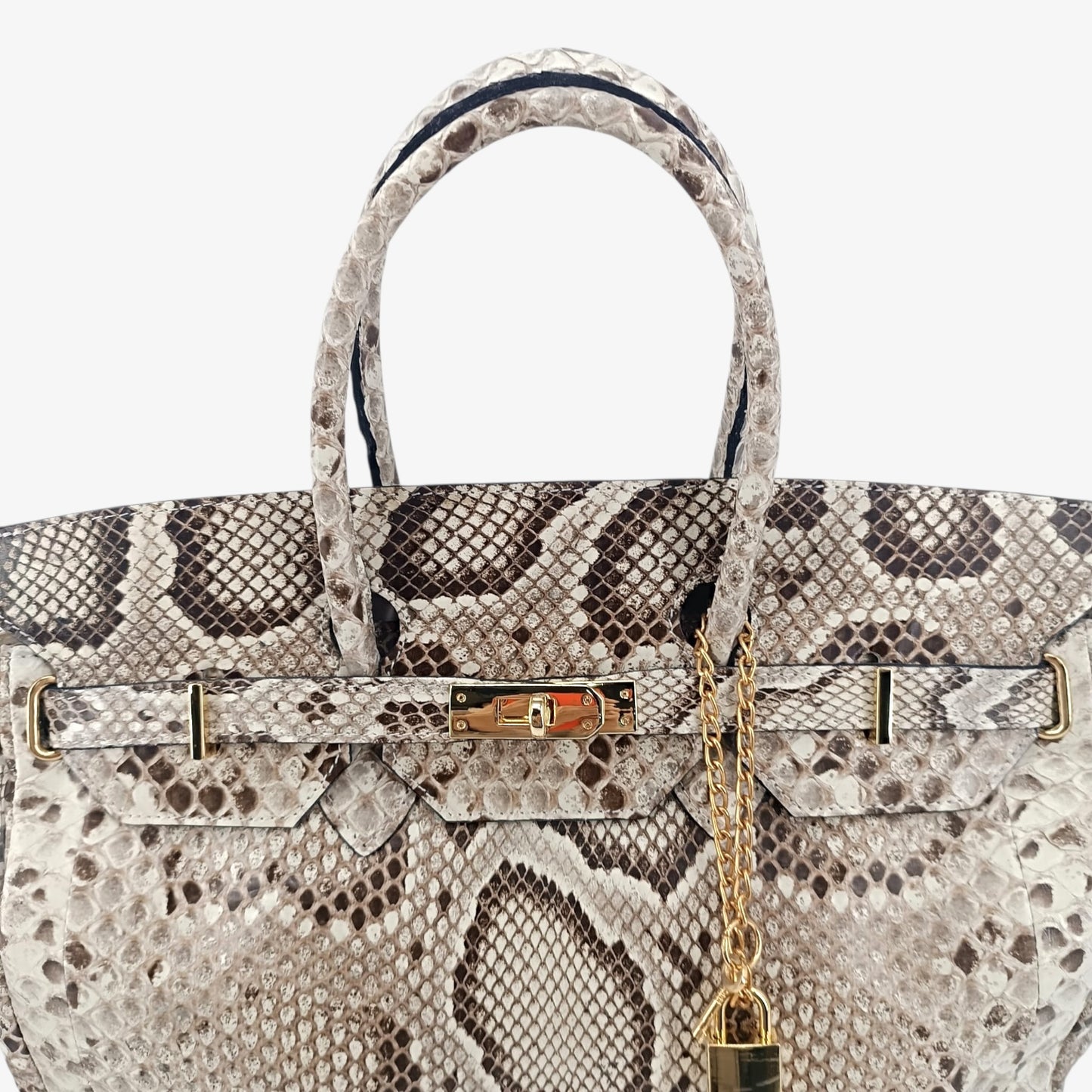 Romina borsa in vero pitone Made in Italy