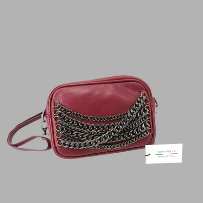 Yelina borsa in pelle