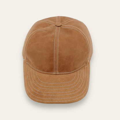 Hunt cappello in pelle con visiera PelleCONTROpelle