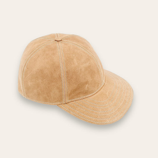 Hunt cappello in pelle con visiera PelleCONTROpelle