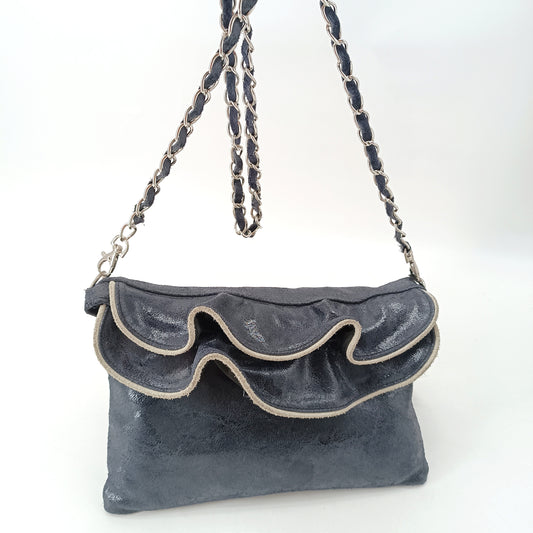 Devanna borsa in pelle con catena