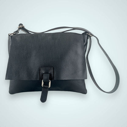 Blue borsa in pelle