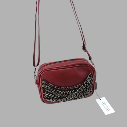 Yelina borsa in pelle