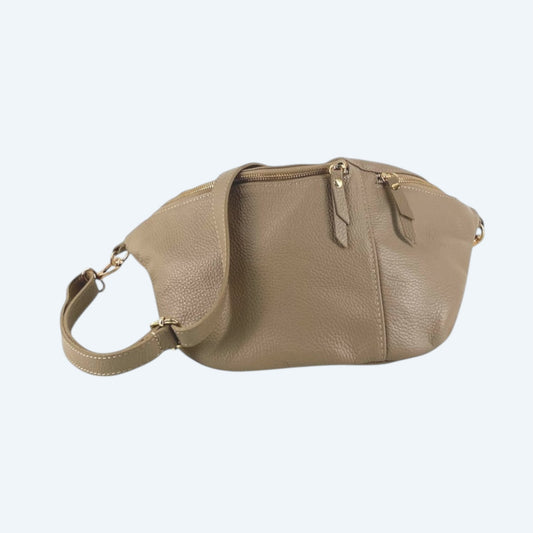 Evie Maxi Marsupio in Vera Pelle Italiana - Il Tuo Nuovo Must-Have di Stile e Praticità