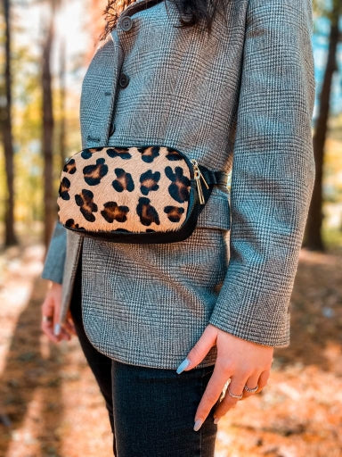 Kikka marsupio pelle e cavallino