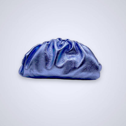 Tamara pochette arricciata in pelle