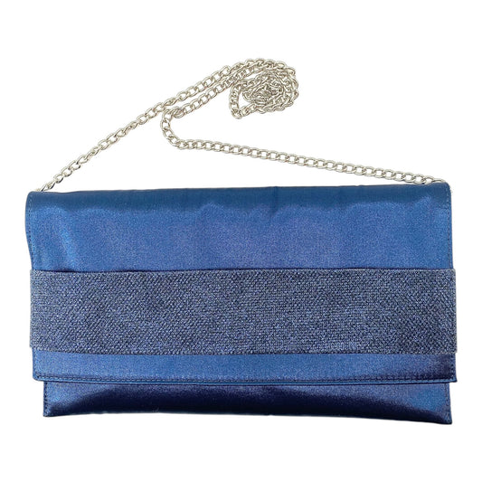 Estrella pochette in raso con catena