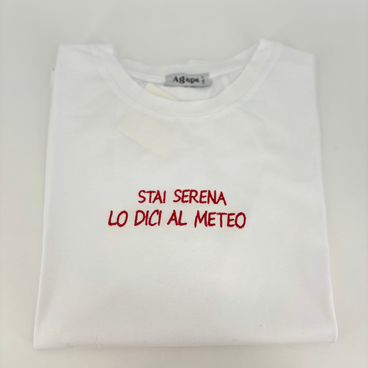 T-shirt con ricamo