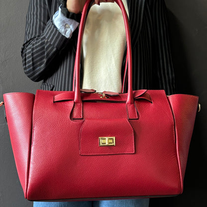 Taylor borsa in pelle Made in Italy