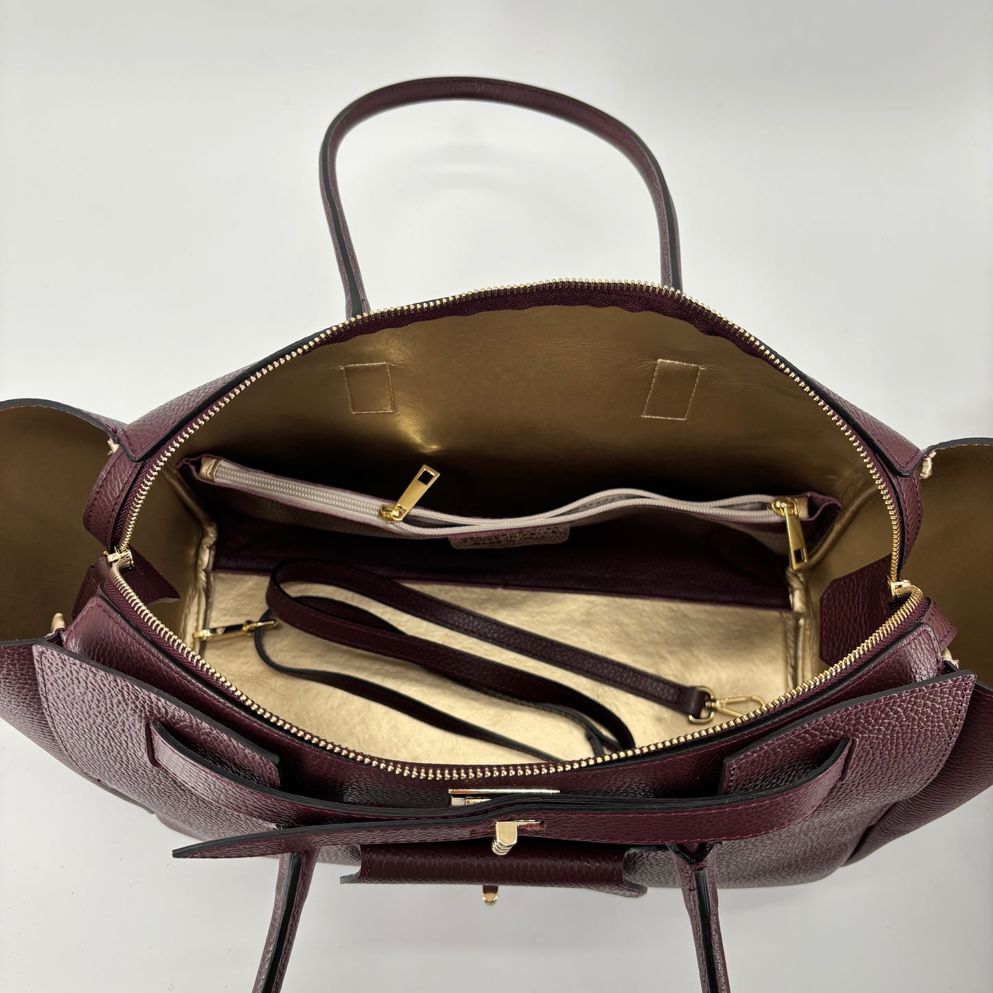 Taylor borsa in pelle Made in Italy