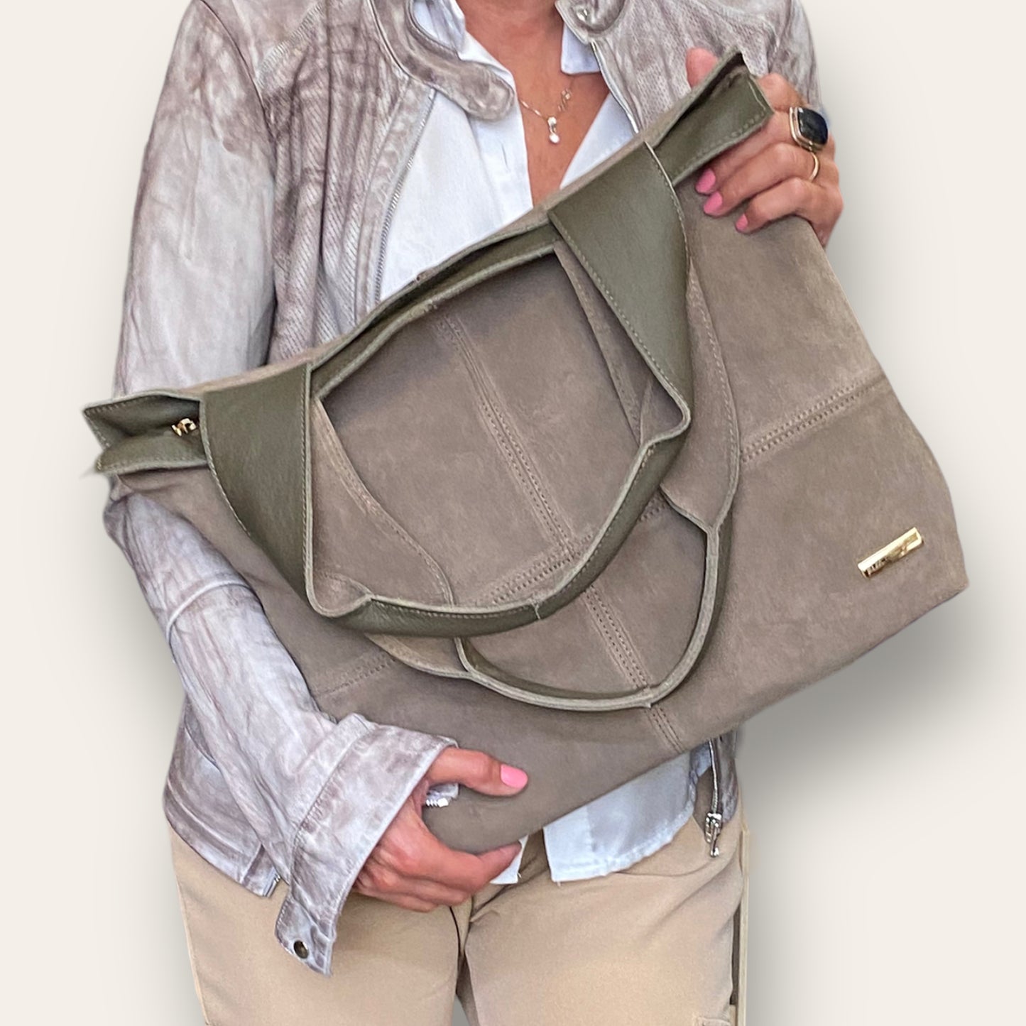 Diletta borsa in camoscio PelleCONTROpelle