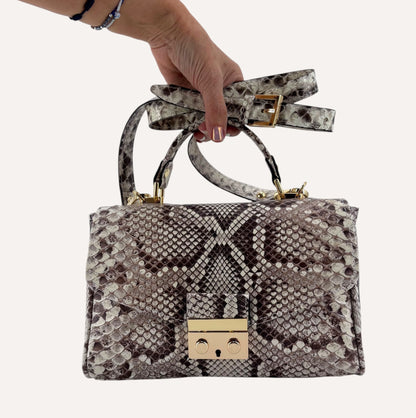 Elly borsa vero pitone