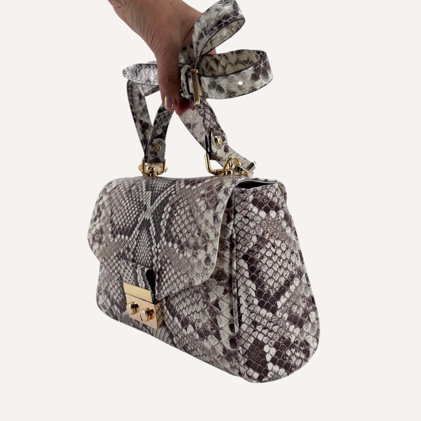 Elly borsa vero pitone