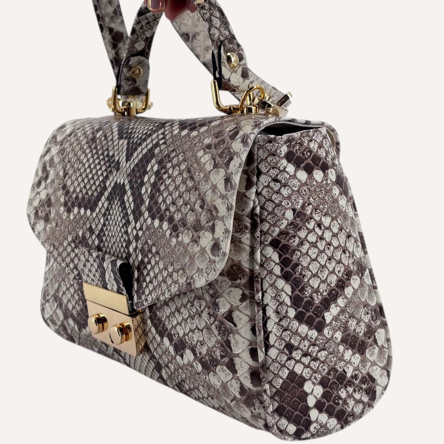 Elly borsa vero pitone