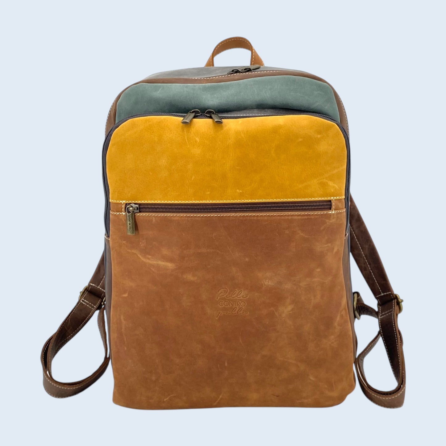 Bartolomeo zaino pelle PelleCONTROpelle