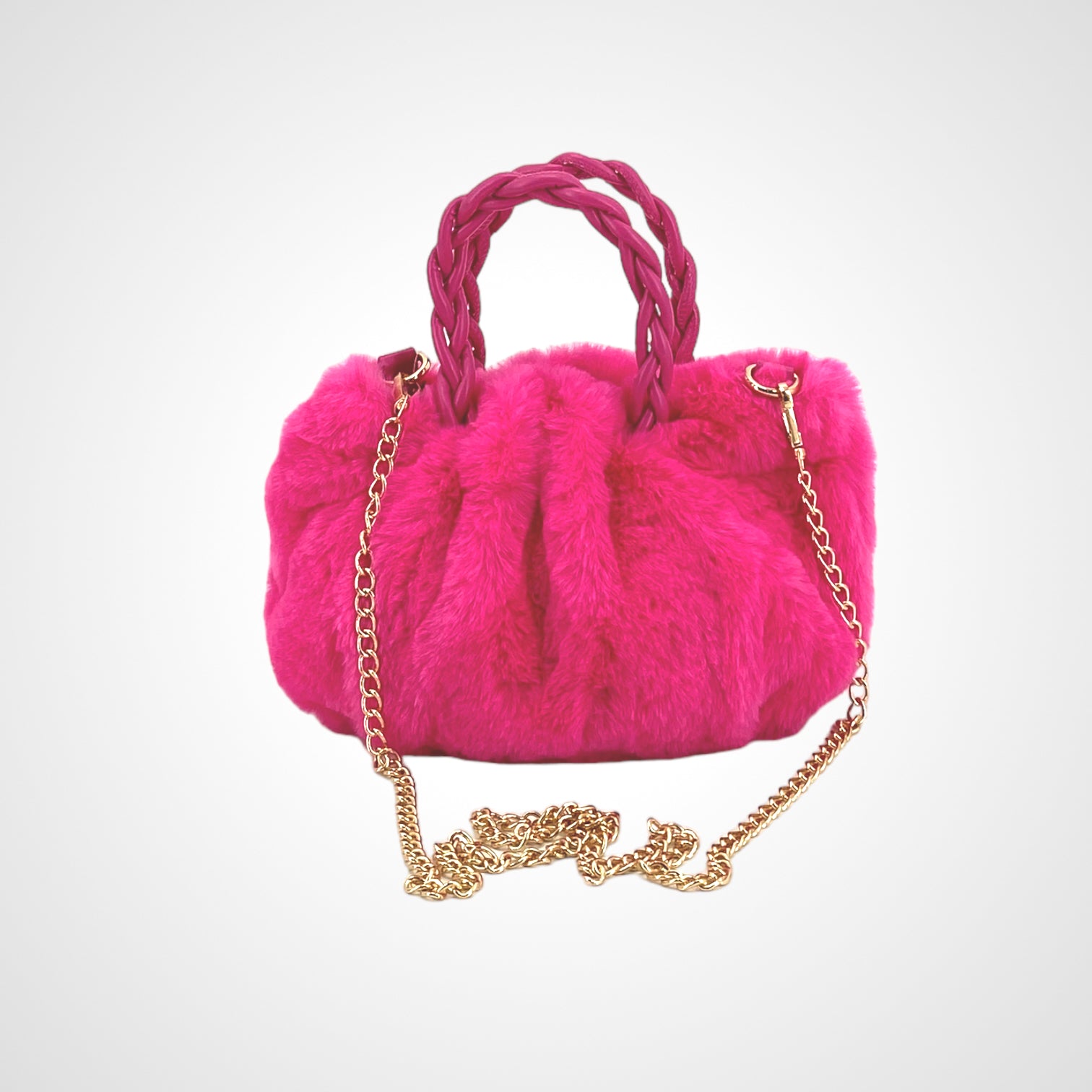Rosalinda Borsa in ecopelliccia