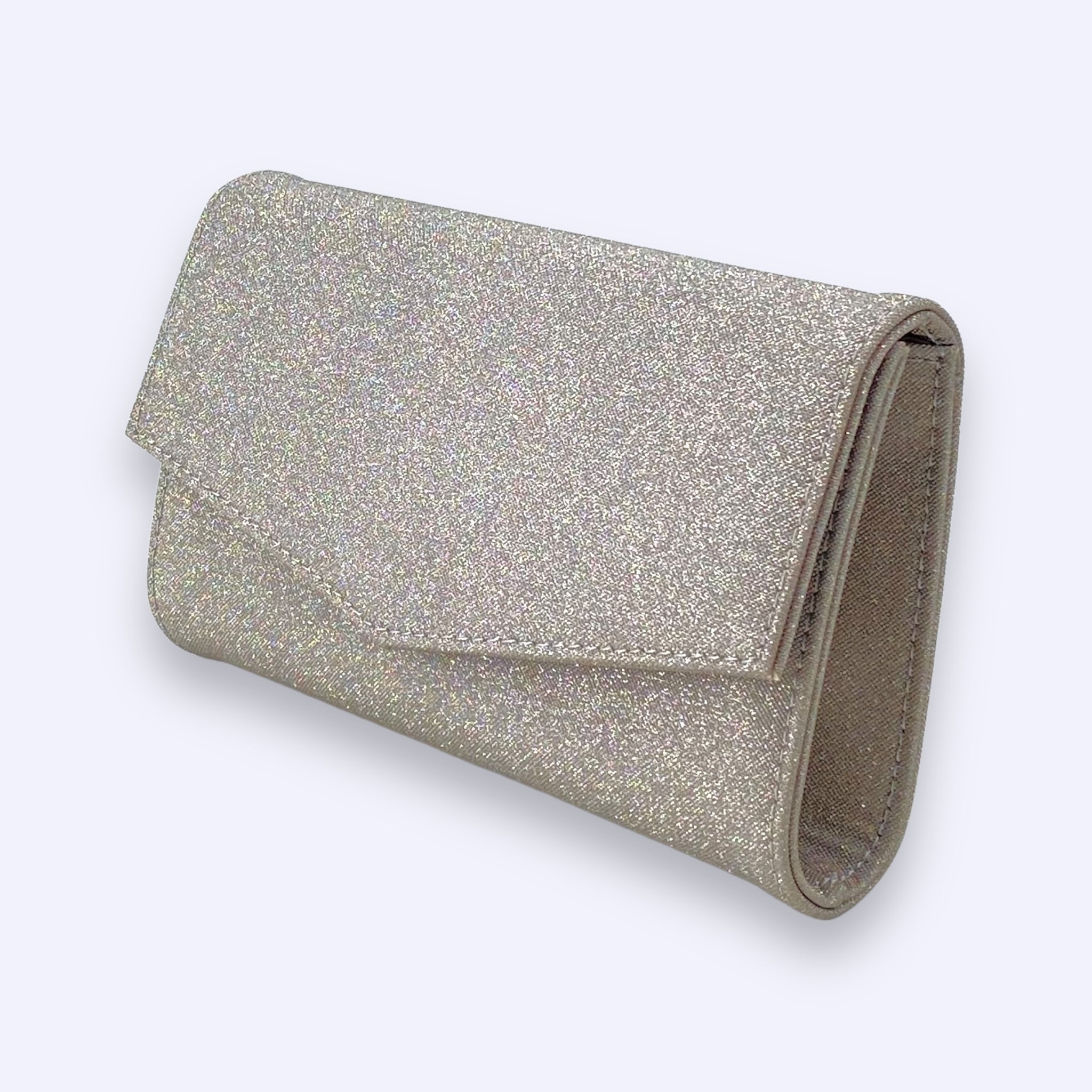 Valerie Pochette in microglitter con catena