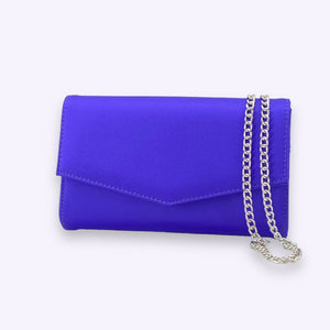 Violetta pochette in raso satin con catena